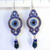 Oorbellen Jaipur blauw accessoires Florentini
