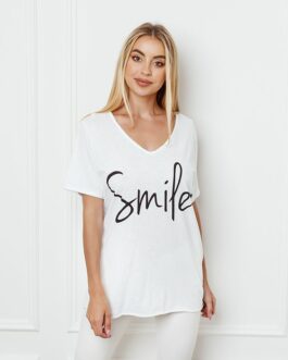 T-shirt SMILE wit