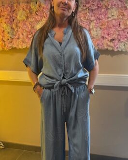 Top jeans lichtblauw