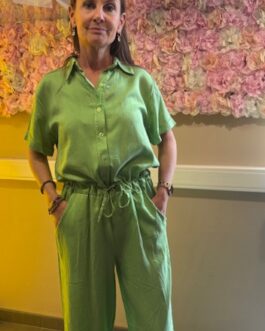 Jumpsuit groen