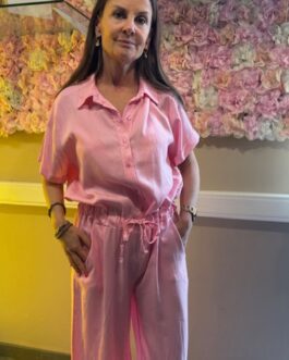 Jumpsuit roze