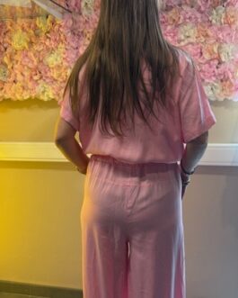 Jumpsuit roze
