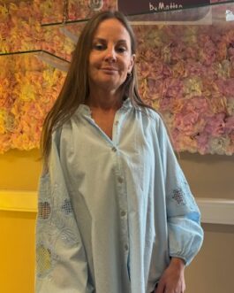 Blouse lichtblauw
