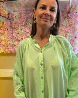 Blouse fluogroen