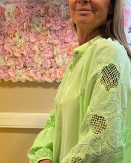 Blouse fluogroen